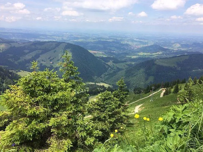 Ferienwohnung Mit Aussicht Im Bergdorf Steibis Im Allgaeu